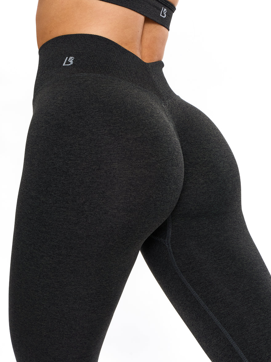 Vida Seamless Legging - Charcoal