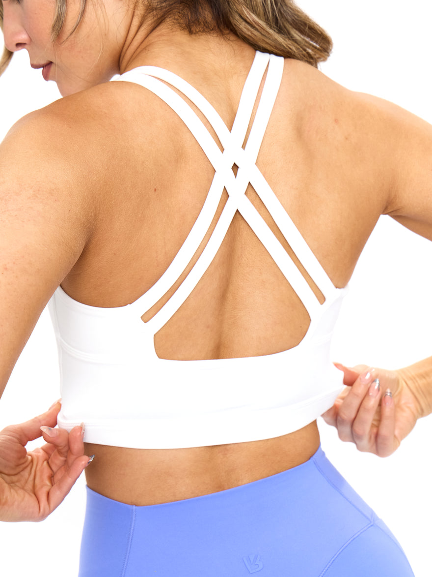 *PREORDER* Rosita Sports Bra - White