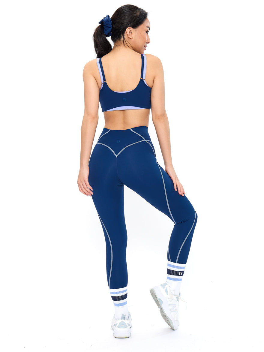 Story Sports Bra - Indigo Shadow