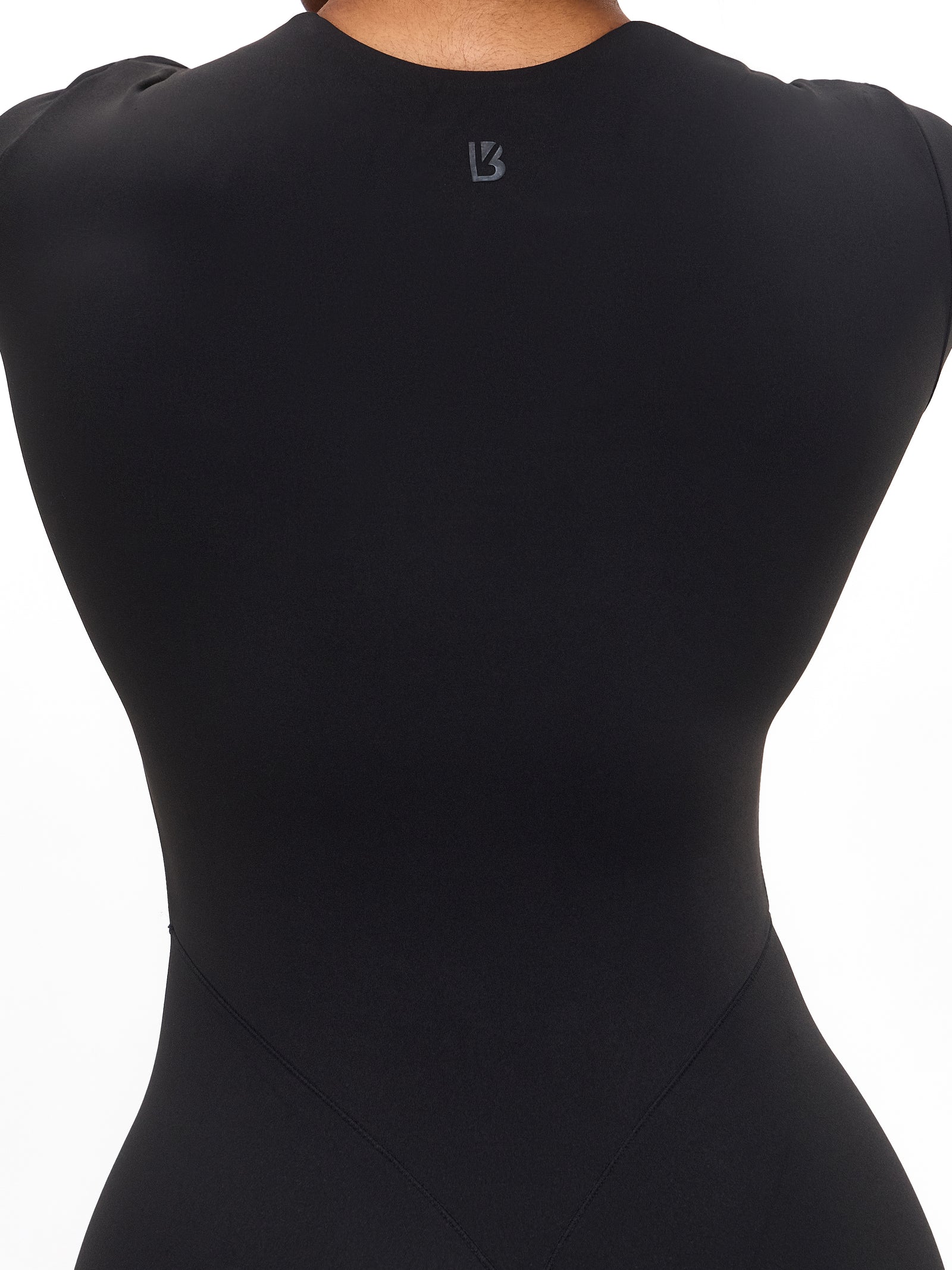 Butter Long Sleeve Bodysuit - Onyx Black