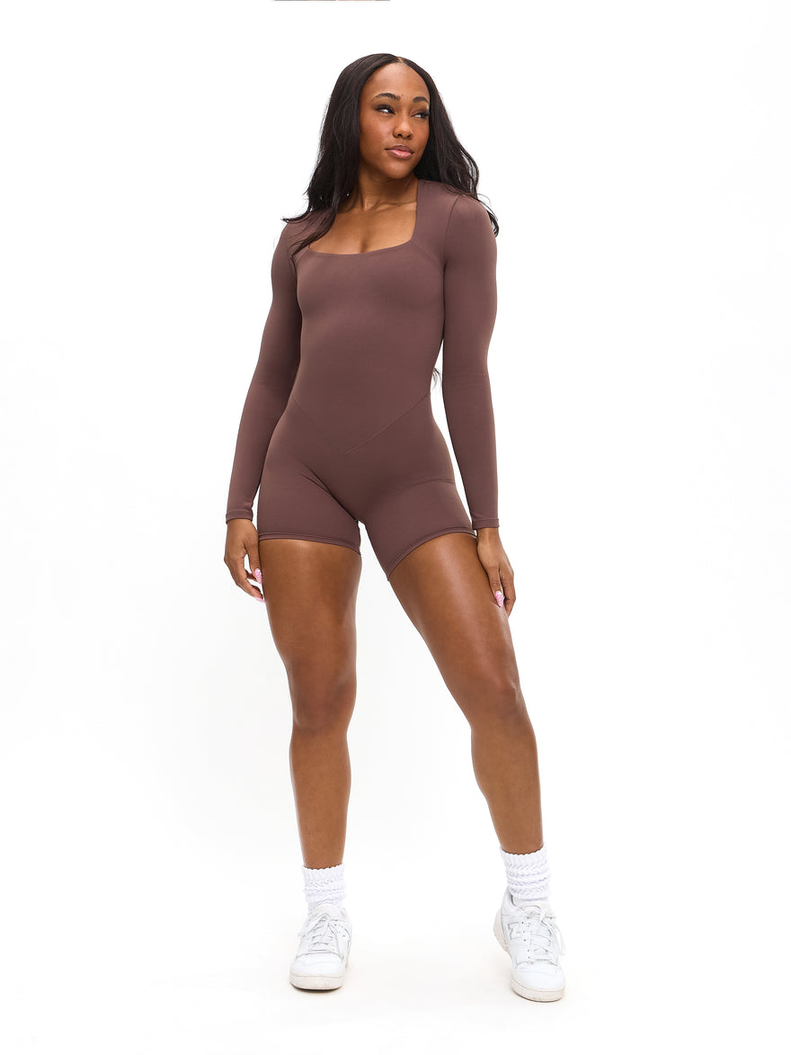 Butter Long Sleeve Bodysuit - Grounds
