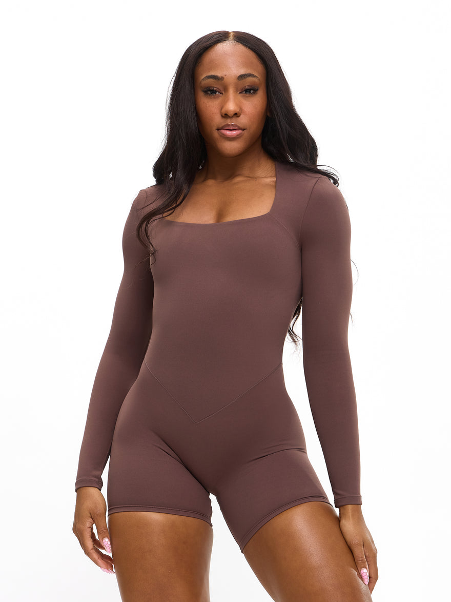 Butter Long Sleeve Bodysuit - Grounds
