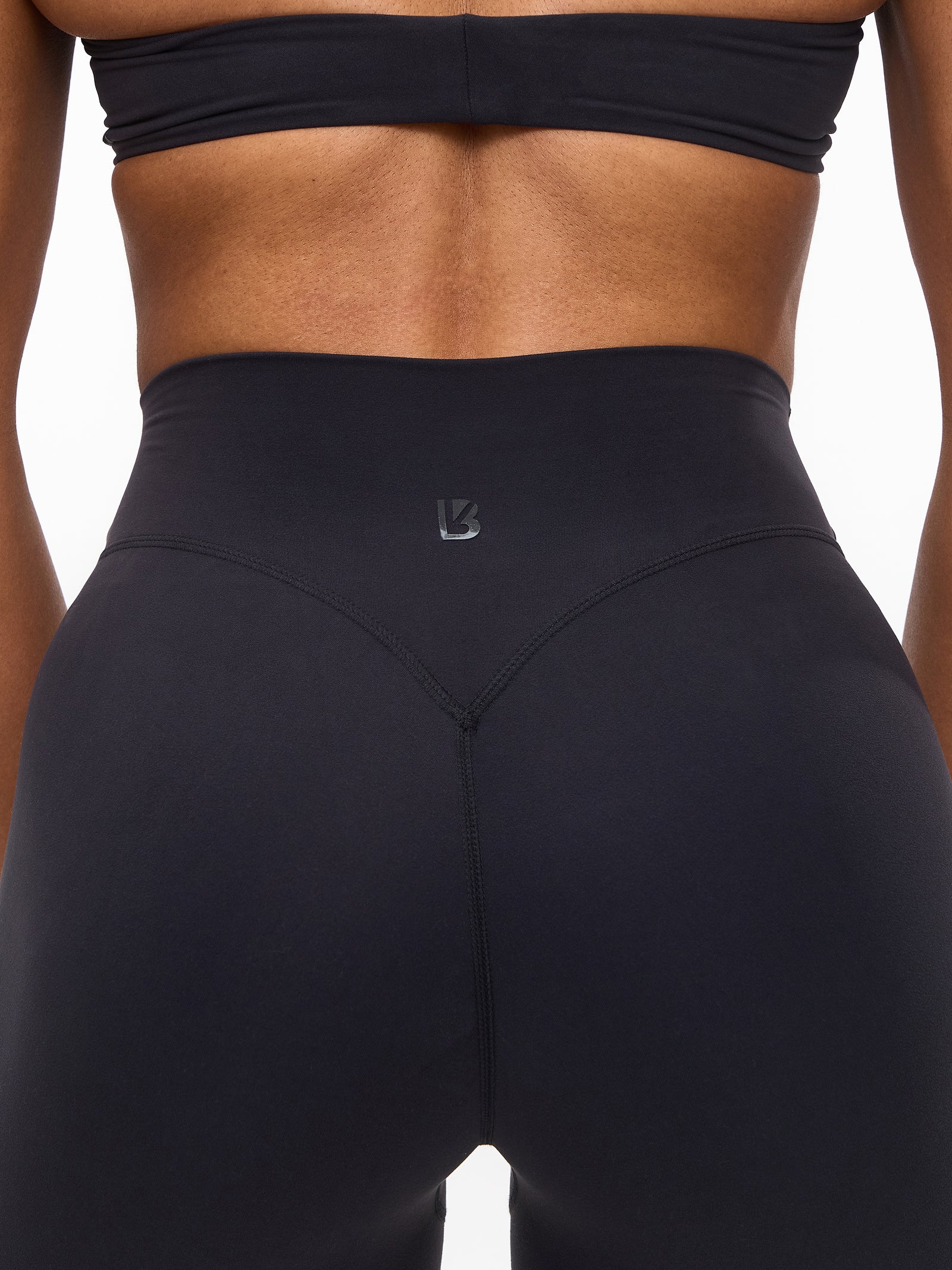 Poshknit Scrunch Legging - Onyx Black