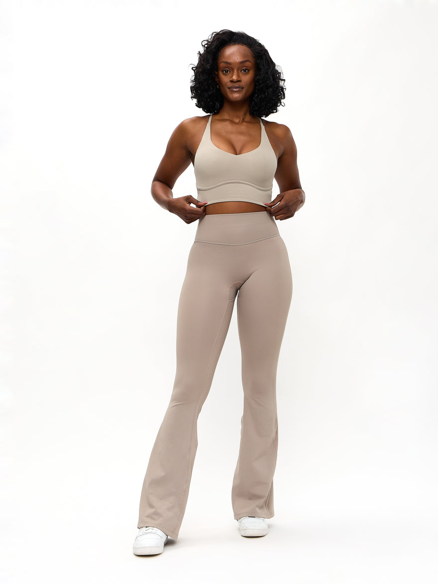 Poshknit Sports Bra - Neutral