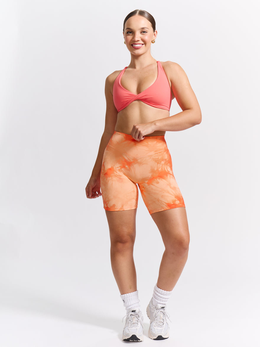 Glow Sports Bra - Tequila Sunrise