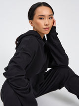 Thumbnail 4 of Boyfriend Cloud Hoodie - Onyx Black, 4 of 7