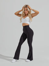 Thumbnail 10 of Legacy Flare Legging - Onyx Black, 10 of 11