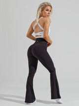 Thumbnail 11 of Legacy Flare Legging - Onyx Black, 11 of 11