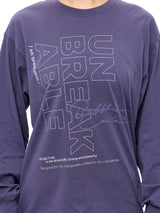 Thumbnail 4 of Definition Long Sleeve Tee - Shadow Berry, 4 of 5