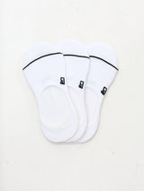 Thumbnail 2 of 3 Pack No Show Socks - White, 2 of 4