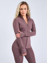 Thumbnail 4 of Colorado Zip Jacket - Mocha Berry, 4 of 15