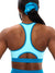 Reversible RacerBack Sports Bra - Warhead and Cotton Candy Image 4