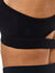 Reversible RacerBack Sports Bra - Onyx Black and White Image 6