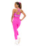 Rosa Sports Bra - Pop Rocks Fashun Print Image 2