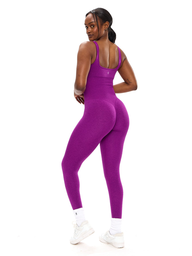 Shape Seamless Bodysuit - Grape Juice Image 4