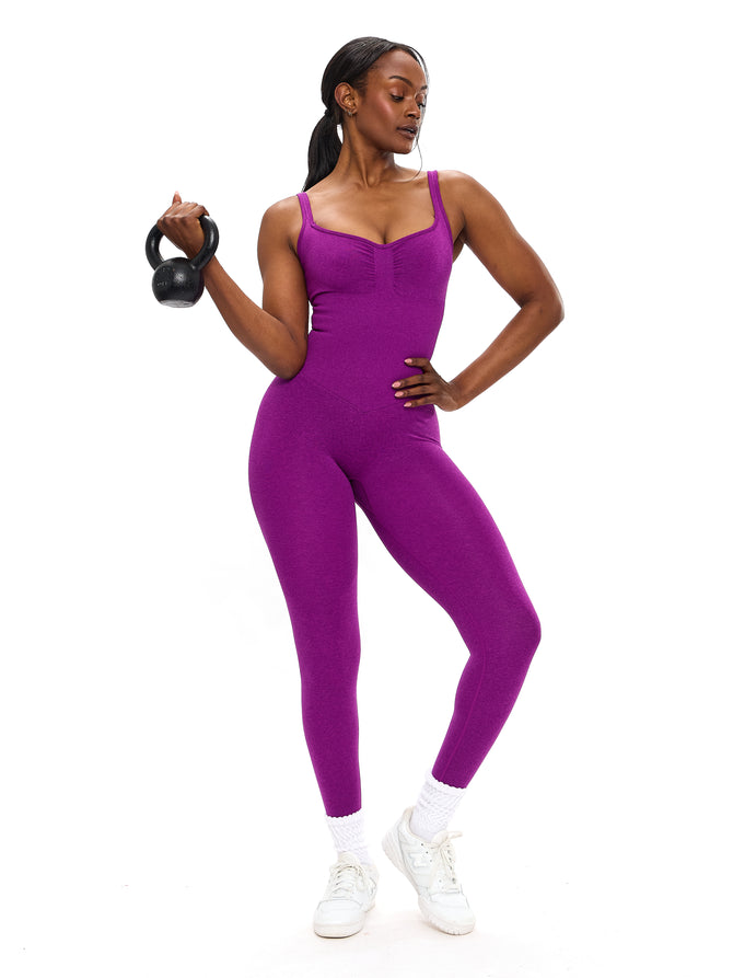 Shape Seamless Bodysuit - Grape Juice Image 3