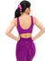 Scoop Seamless Sports Bra - Grape Juice Image 4
