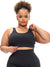 Scoop Seamless Sports Bra - Charcoal Image 0