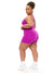 Rosa Sports Bra - Grape Juice Image 4