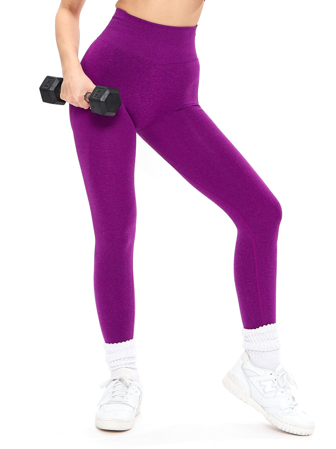 Miracle Seamless Legging - Grape Juice Image 4