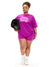 Radiant Short Sleeve Tee - Grape Juice Image 2