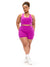 Rosa Sports Bra - Grape Juice Image 1