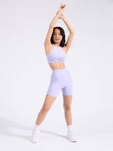 Candy Crew Sports Bra - Lavender Haze