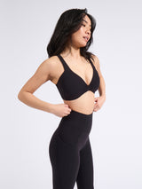 Thumbnail 3 of Twisted Curve Sports Bra - Onyx Black, 3 of 6