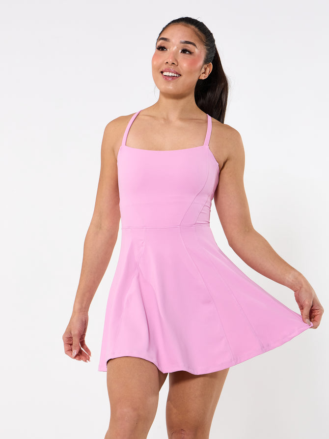 Bend and Snap Dress - Lover Pink