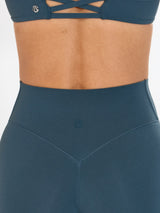 Thumbnail 6 of Candid Cross Waist Legging - Enchanted Teal, 6 of 6