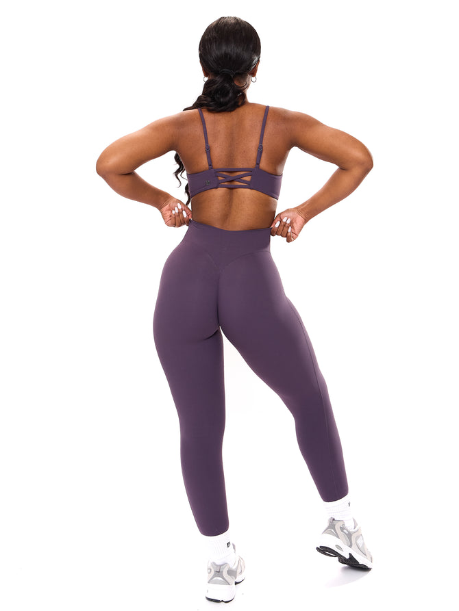 Aggressive Scrunch Legging - Purple Shadow Image 1