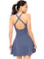 Bend and Snap Dress - Barista Blue Image 2
