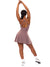 Bend and Snap Dress - Mocha Berry Image 4