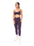 Candid Cross Waist Legging - Purple Shadow Image 2
