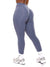 Candid Cross Waist Legging - Barista Blue Image 2