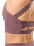 Candy Wrap Sports Bra - Mocha Berry Image 5