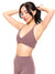 Girlfriend Reversible Sports Bra - Mocha Berry and Berry Ice Image 5