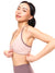 Girlfriend Reversible Sports Bra - Mocha Berry and Berry Ice Image 3