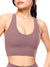 Rosa Sports Bra - Mocha Berry Image 1