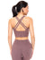 Rosa Sports Bra - Mocha Berry Image 4