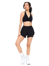 Thumbnail 2 of Flirty Flo Short Boyshort - Onyx Black, 2 of 7