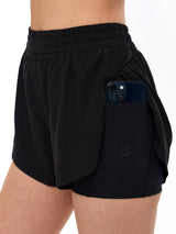 Thumbnail 6 of Flirty Flo Short Boyshort - Onyx Black, 6 of 7
