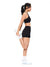 Flirty Flo Short Boyshort - Onyx Black Image 2