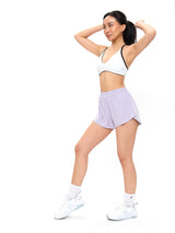 Thumbnail 4 of Flirty Flo Short Bikini - Lavender Smoke, 4 of 10