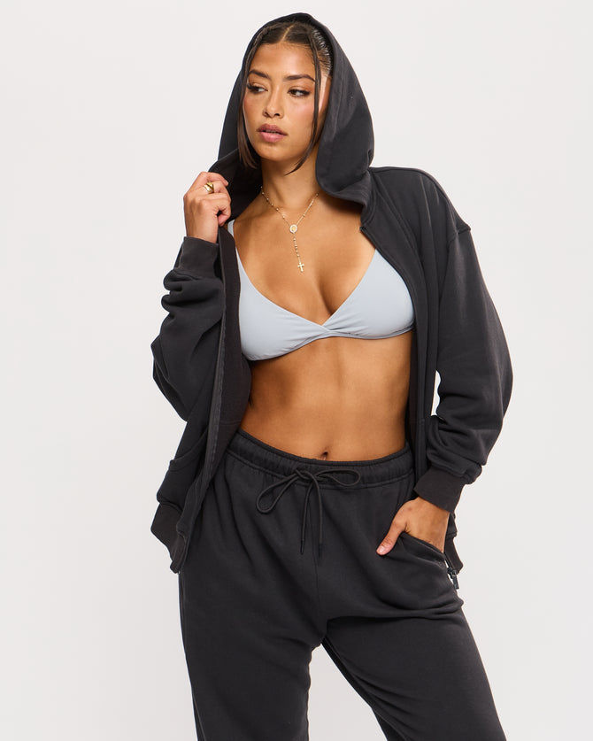 Plunge Butter Bra - Moody Blue Image 2