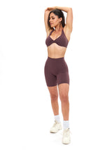 Thumbnail 4 of Glow Sports Bra - Smoked Cherry, 4 of 5