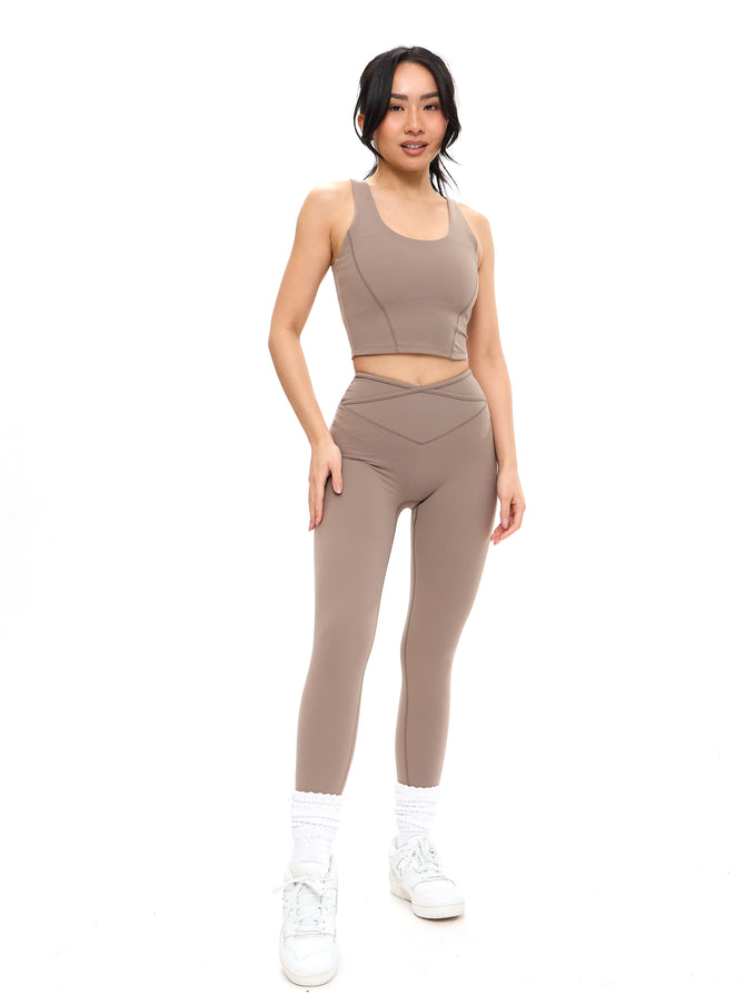 Crystal Crop V2 - Chai Latte Image 0