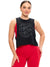 Globe Crop Tank - Black Image 4