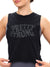 Pretty Crop Tank - Black Image 0