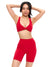 Glow Sports Bra - Lipstick Red Image 4